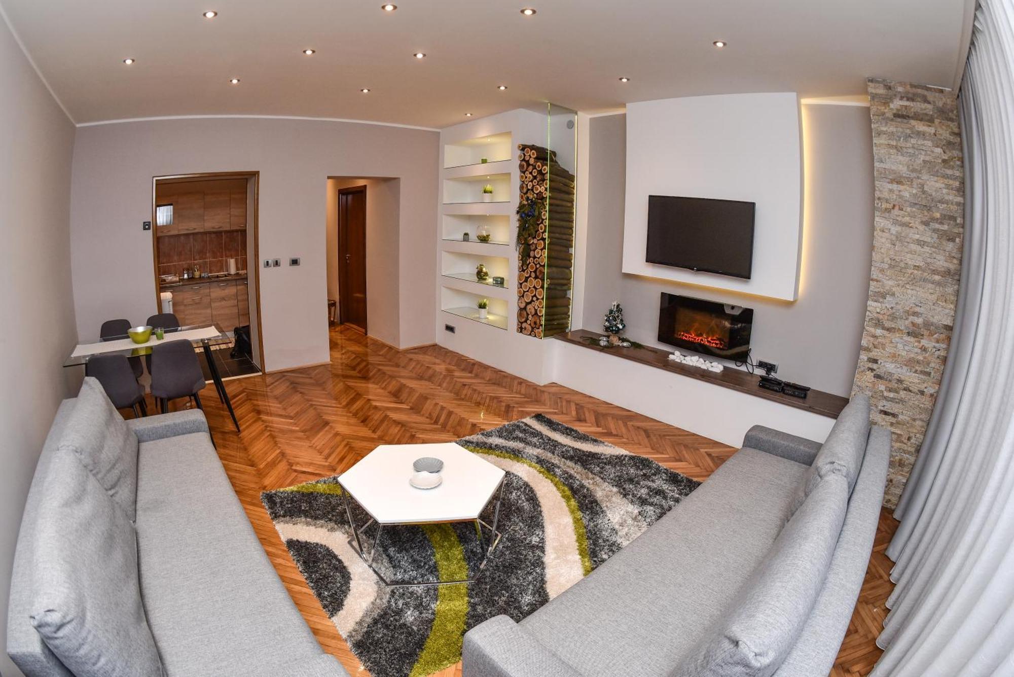 Chimney Modern Apartment Novi Sad Exterior foto