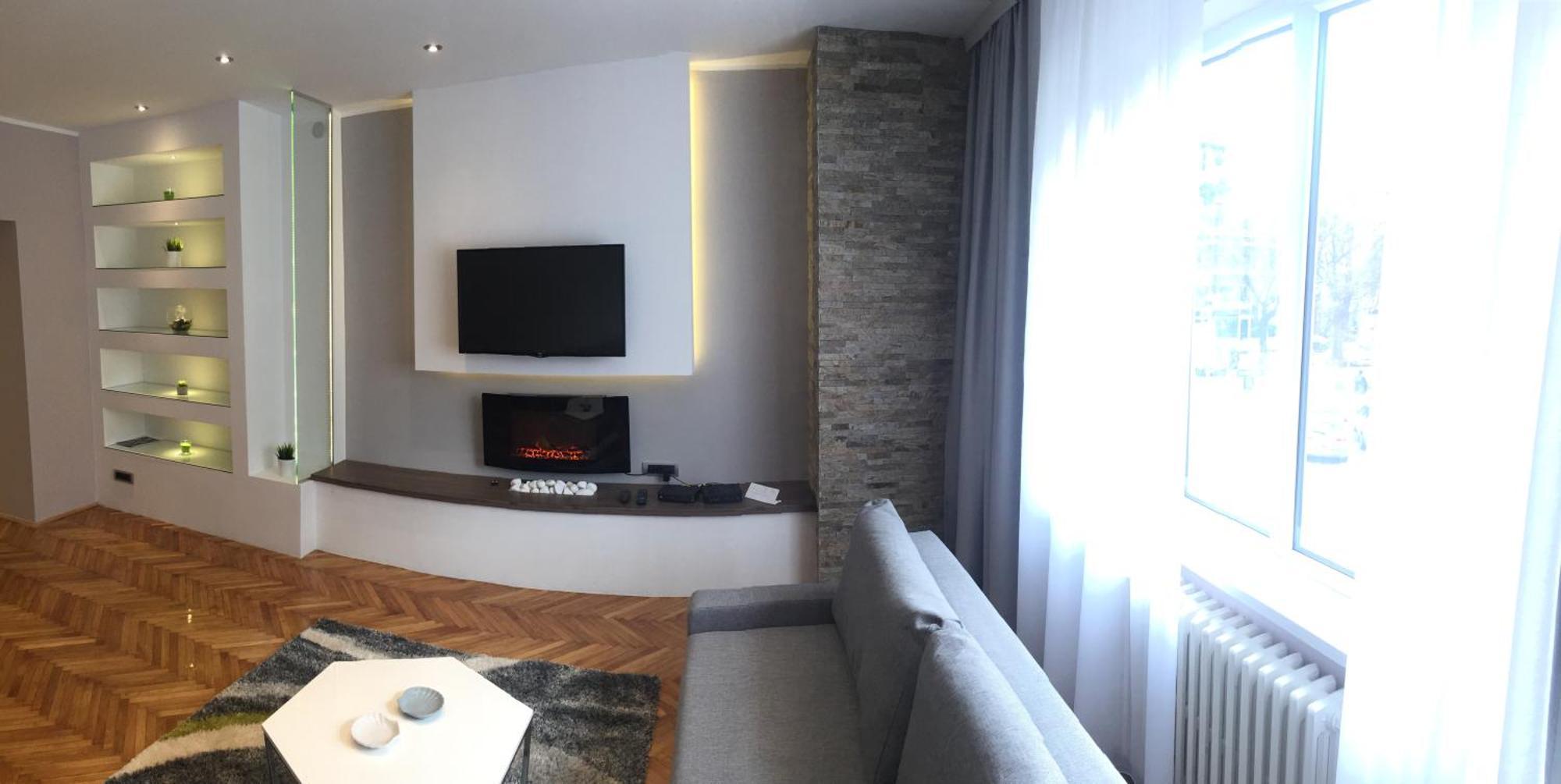 Chimney Modern Apartment Novi Sad Exterior foto